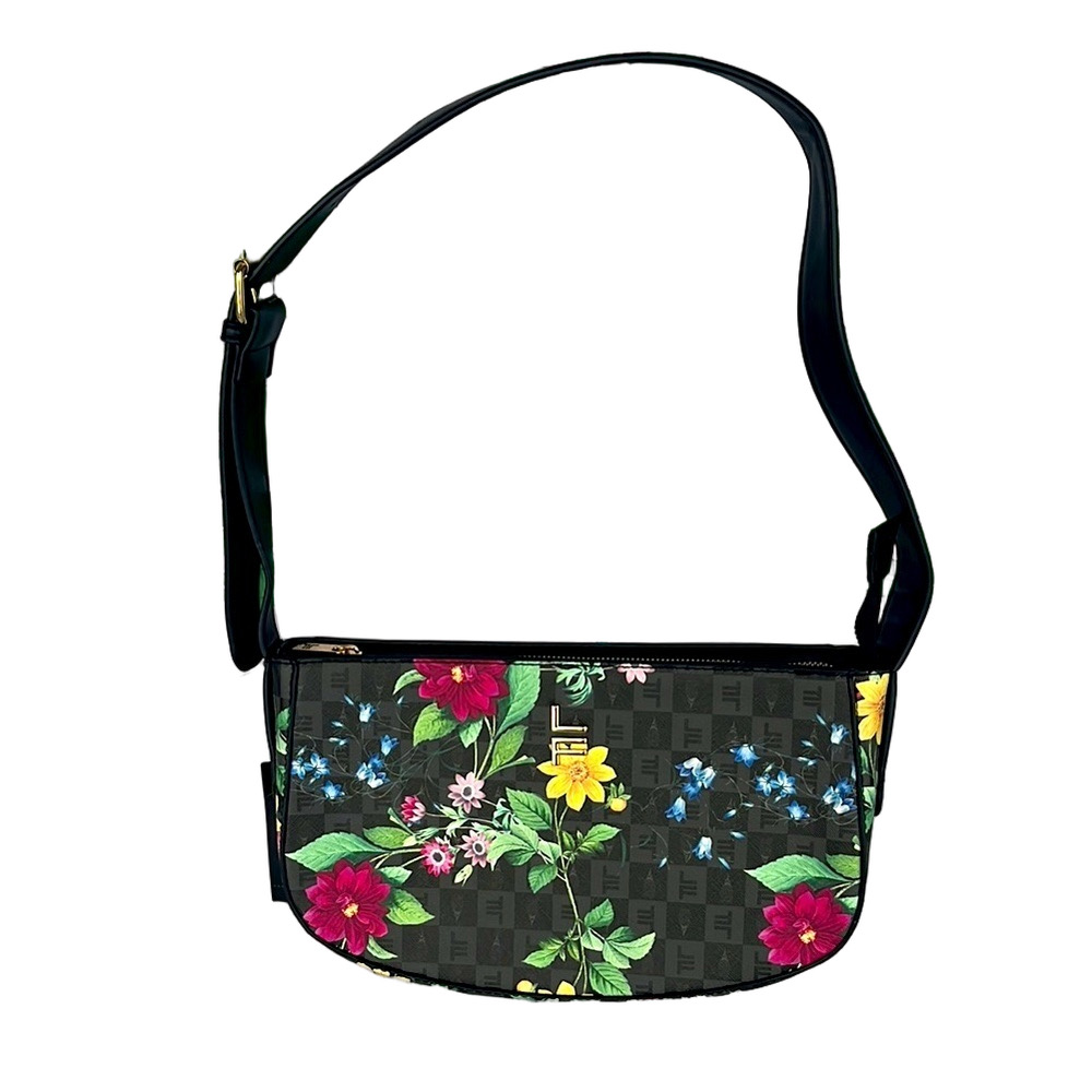 London Fog Floral Shoulder Bag